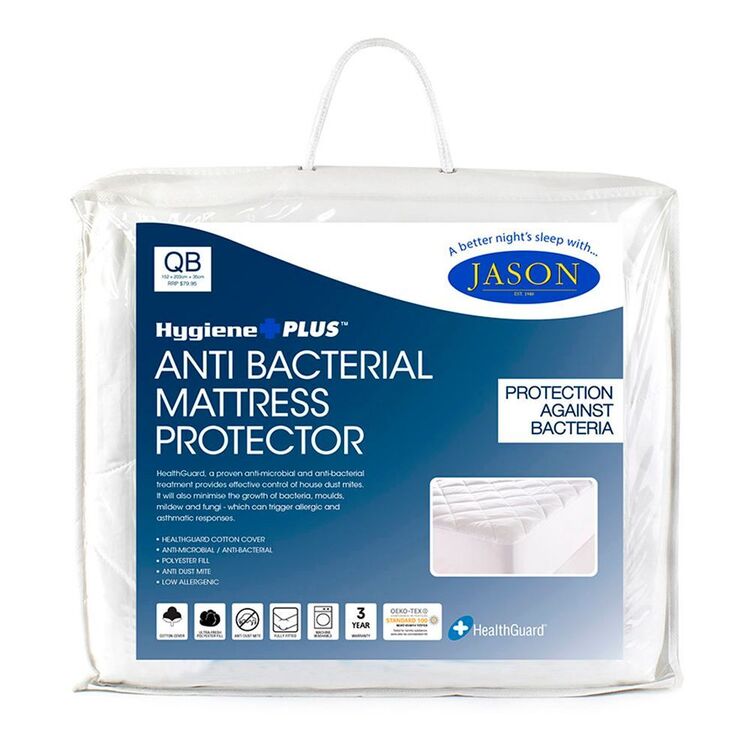 Jason Anti-Bacterial Mattress Protector Double Bed Double