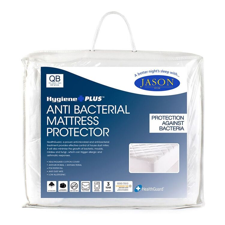 Jason Anti-Bacterial Mattress Protector Queen Bed