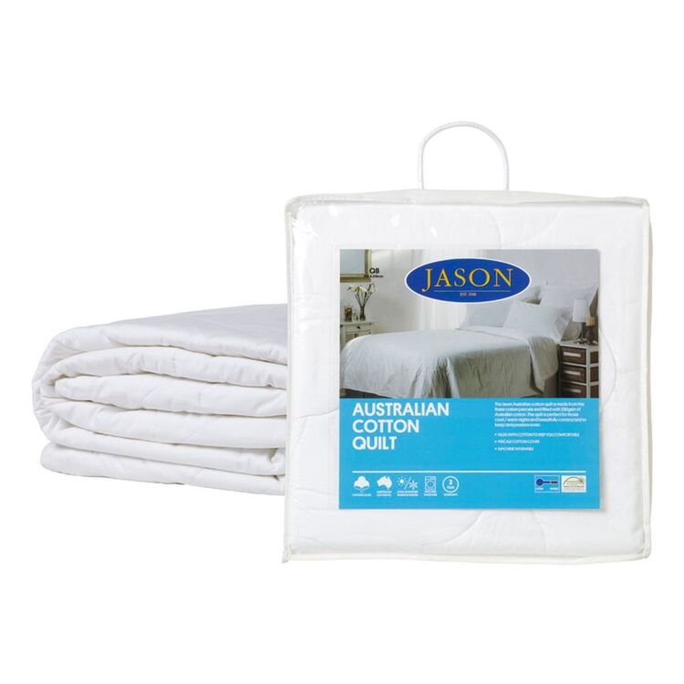 Jason 250gsm Australian Cotton Quilt Single Bed