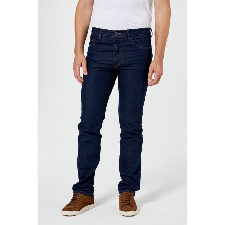 Jeans Ltd Men's Slim Fit Stretch Bluewash Denim Jeans