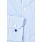 Van Heusen Men's Long Sleeve Mini Check Classic Fit Shirt White, Blue & Chalk