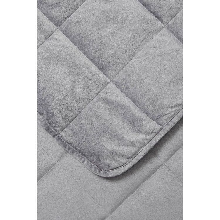 JASON 5KG WEIGHTED BLANKET 1, SILVER, NS