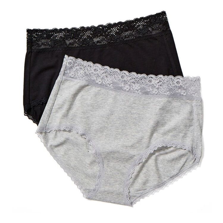 Ambra Touch of Lace Full Brief 2 Pack
