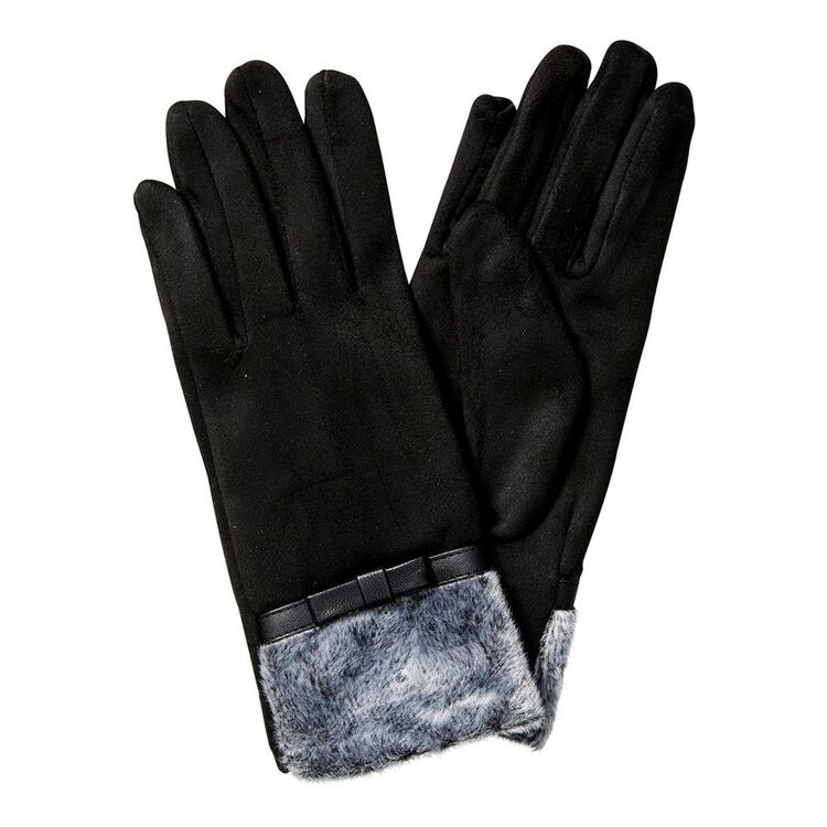 Yen Fur Trim Gloves