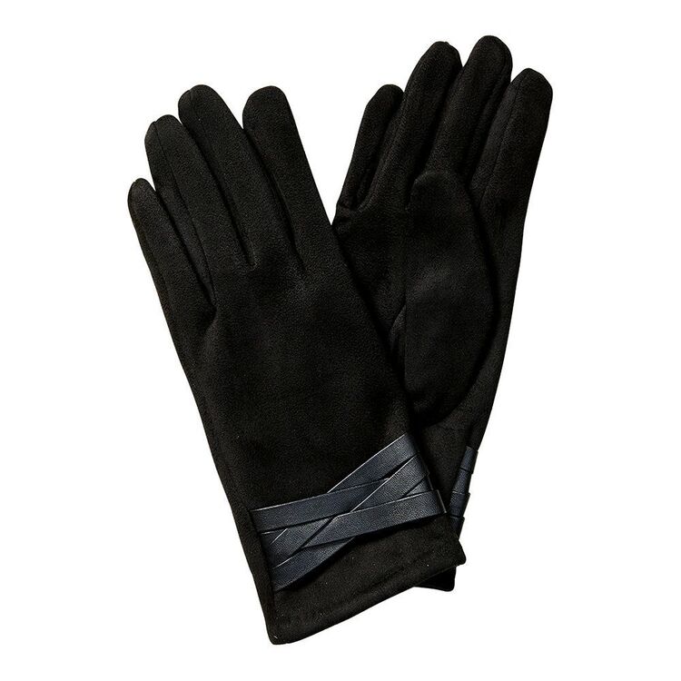 Yen Plait Trim Gloves