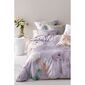 Linen House Annella Cotton Quilt Cover Set Queen Bed Lilac
