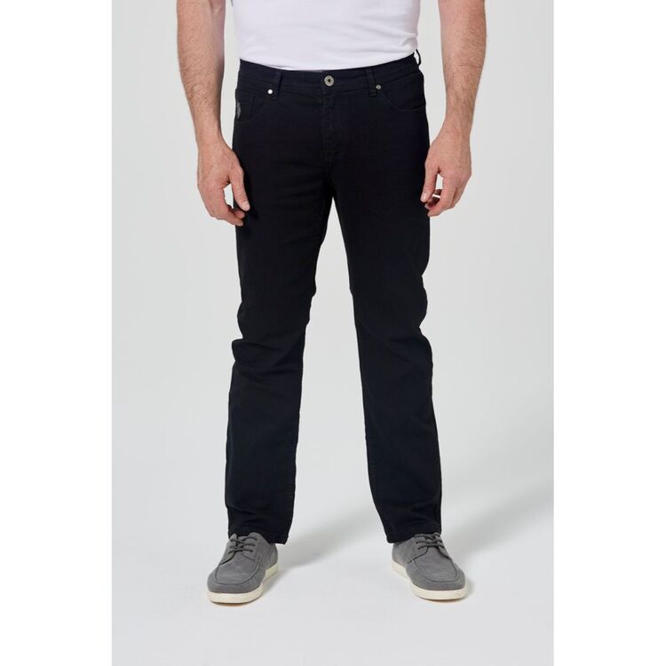 U.S. Polo Assn. Portland Slim Fit Black Denim Jeans