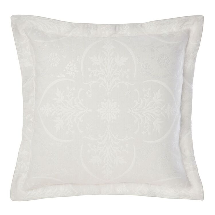 Linen House Mandana European Pillowcase Silver