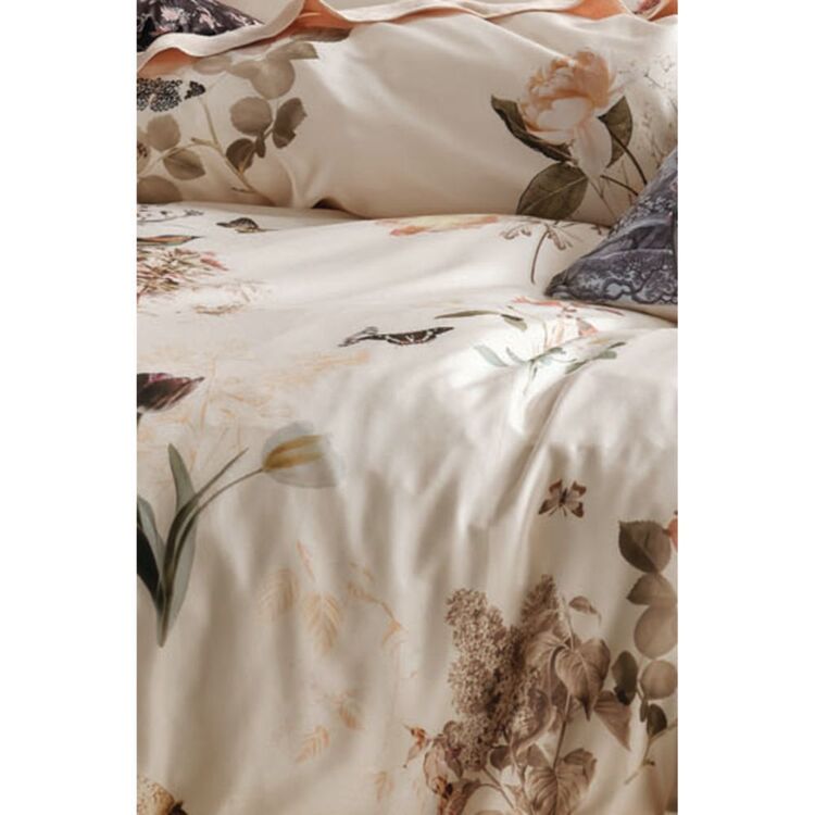 Linen House Gwyneth Cotton Quilt Cover Set King Bed King