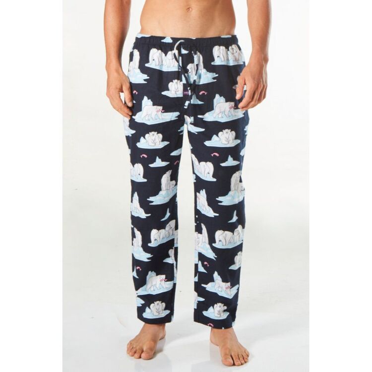 Mitch Dowd North Pole Flannel Sleep Pants Men's Sleepwear