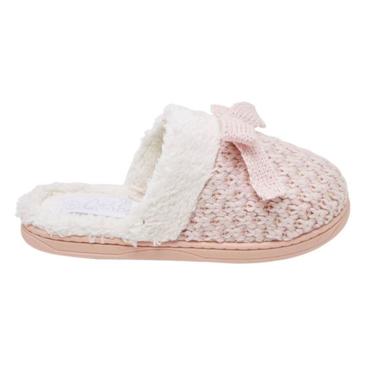 Grosby Invisible Shimmer Womens Sherpa Slip On