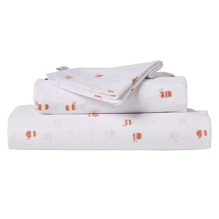 Jelly Bean Kids Bumble Printed Sheet Set Double Bed