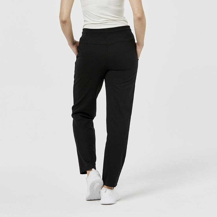 LMA Active Tapered Leg French Terry Trackpant Black