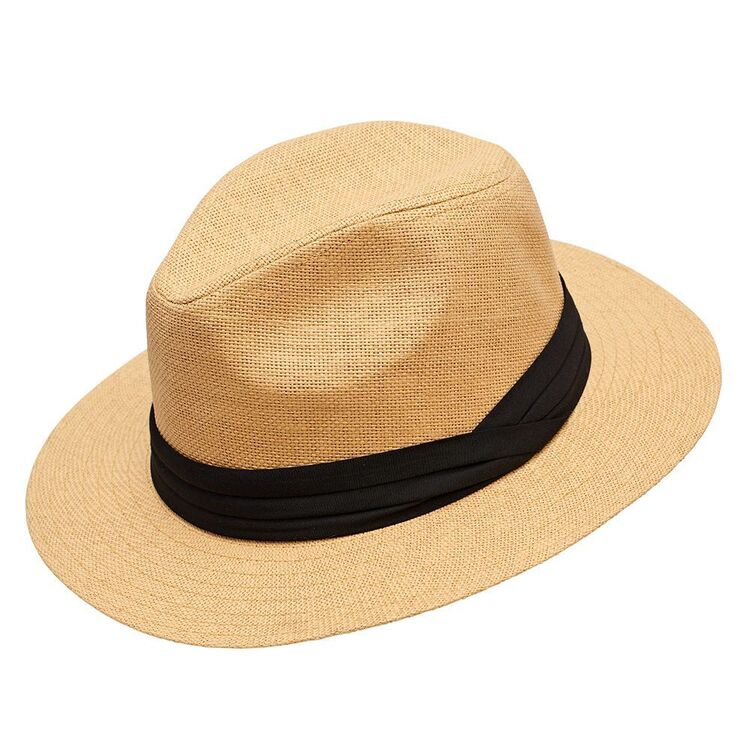 Bronson Casual Men's Straw Panama Hat