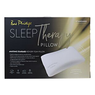 Bas Phillips Sleep Therapy Memory Foam Pillow Standard