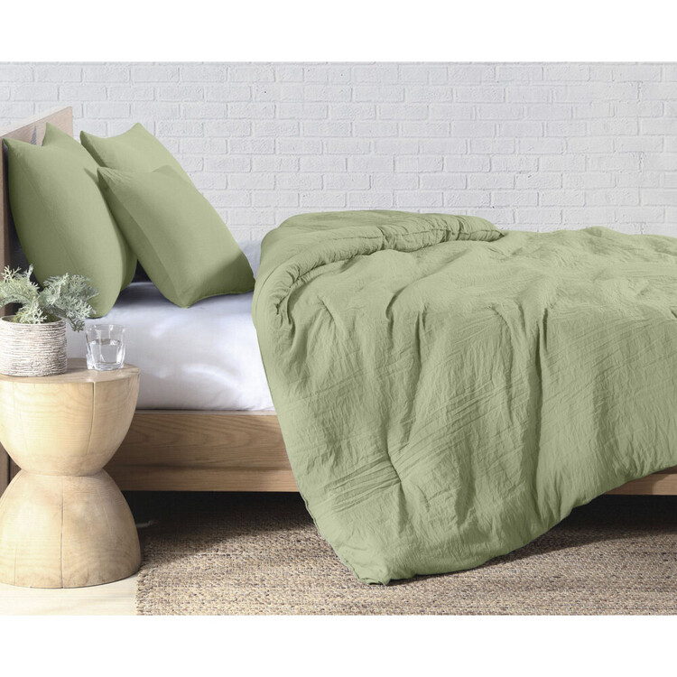 Odyssey Living Sunwashed 4 Piece Comforter Set King Bed