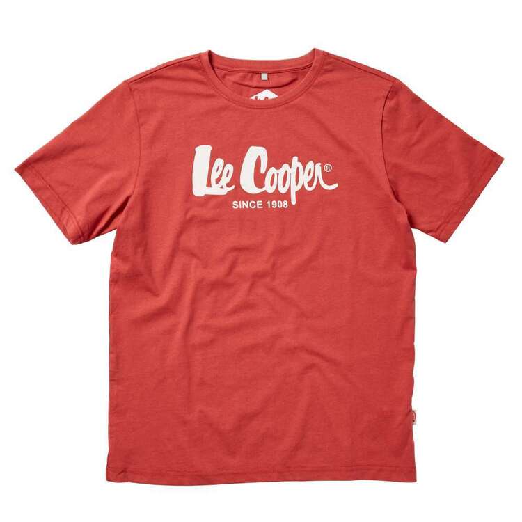 Lee Cooper Cotton Jersey Short Sleeve Logo Tee
