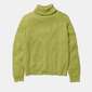 Khoko Collection Slouch Neck Chunky Rib Jumper Citrus