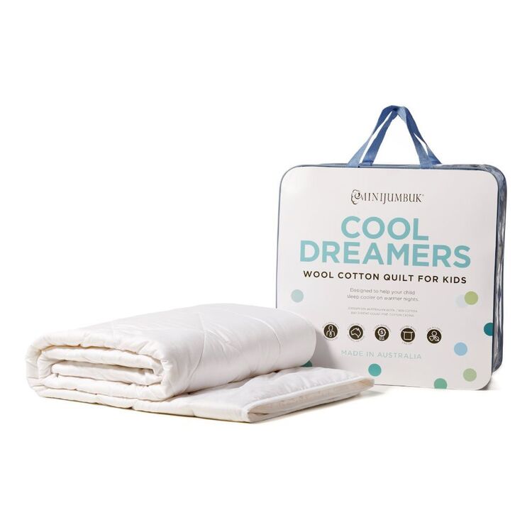 MiniJumbuk Cool Dreamers Kids Wool Cotton Quilt Single Bed