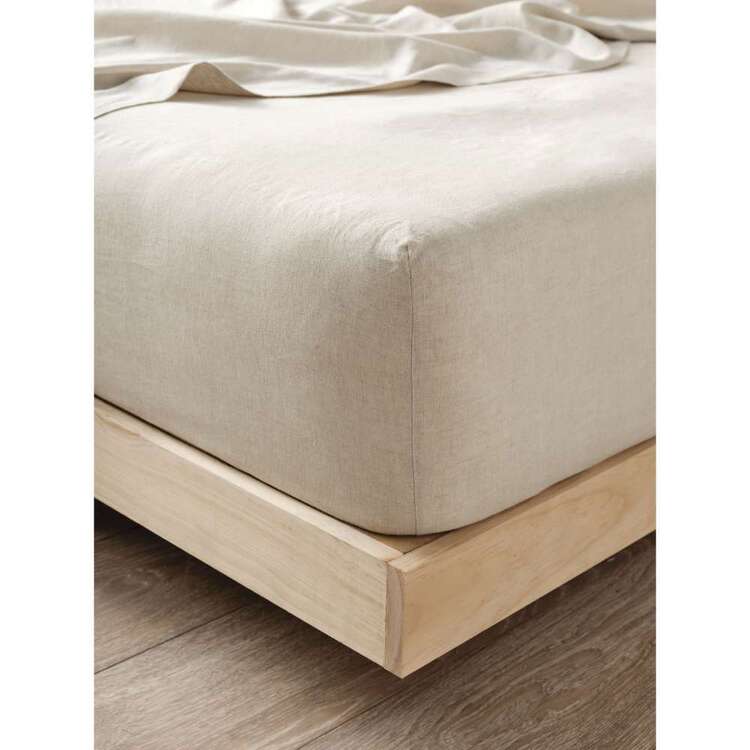 Linen House Nimes Linen King Bed Fitted Sheet