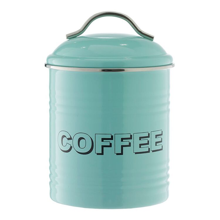 Smith & Nobel Retro Coffee Canister - Blue