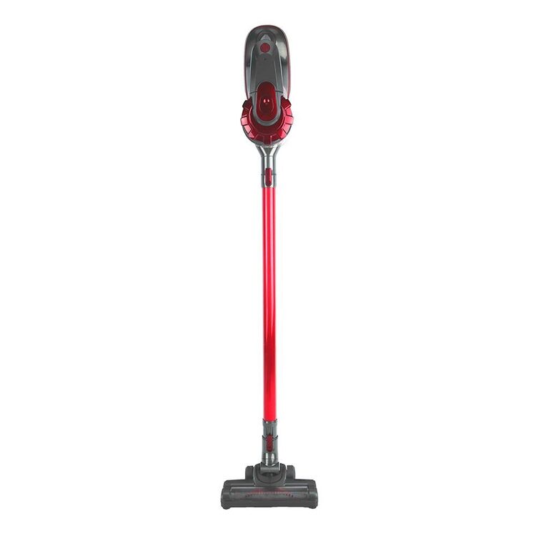 Lenoxx Rechargeable Cordless Vacuum Red/Grey