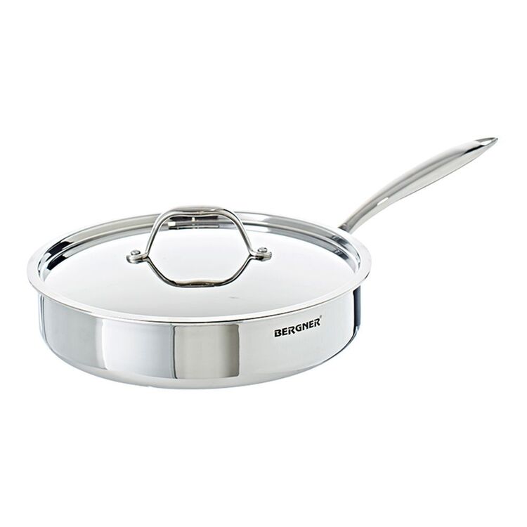 Bergner Argent Stainless Steel Induction Sautepan 26cm