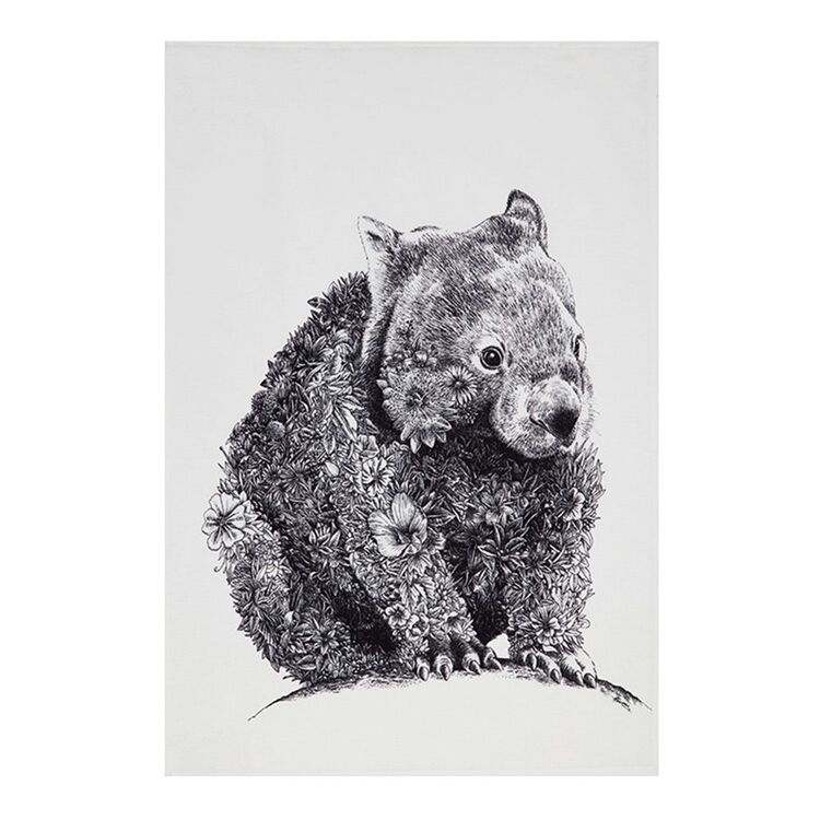 Maxwell & Williams Marini Ferlazzo 50 x 70 cm Tea Towel Wombat