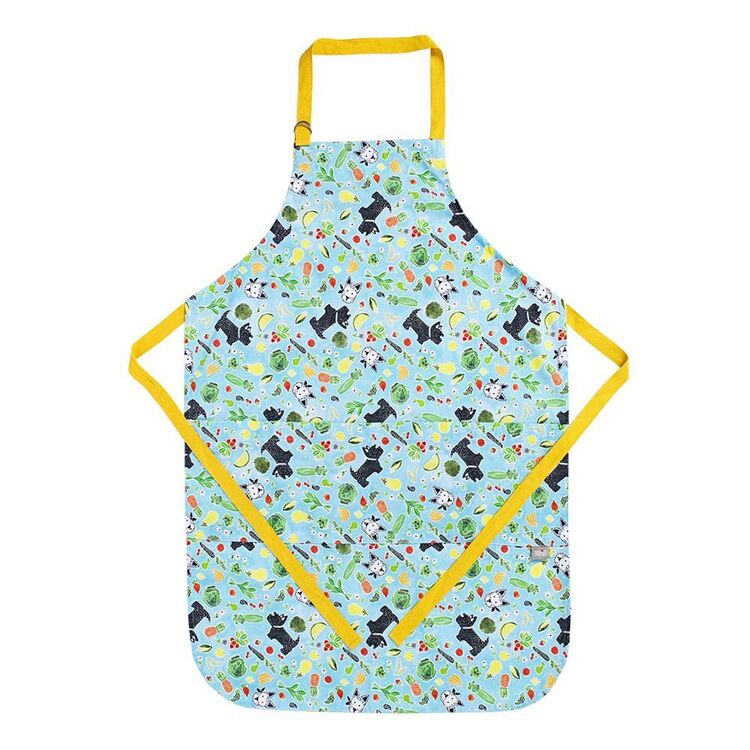 Poh Ling Yeow for Mozi Rhino + Tim Apron - Blue