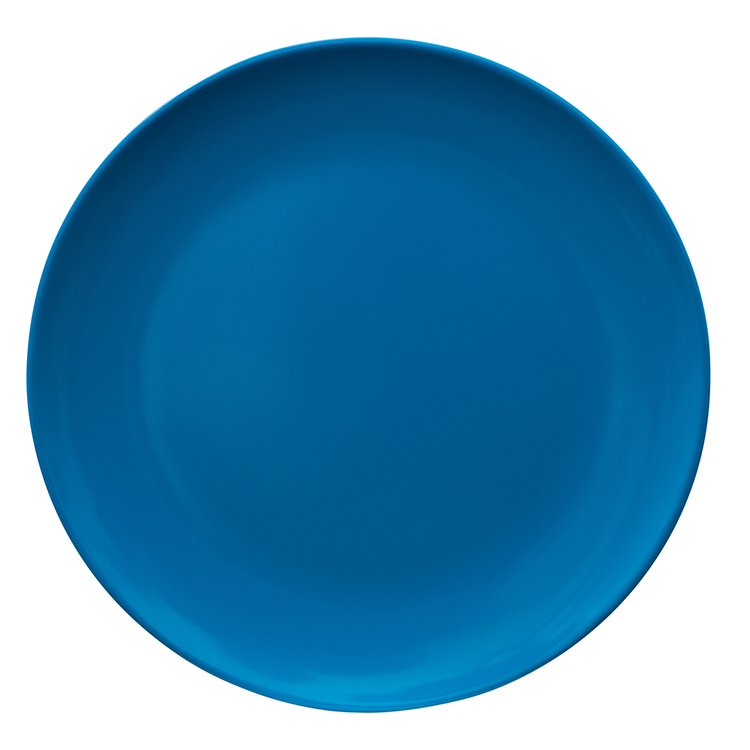 Serroni Melamine Dinner Plate 25cm Reflex Blue