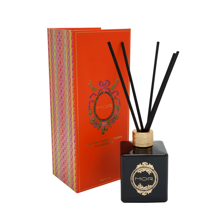 Morboutique Mor Diffuser Leather & Amber 180mL
