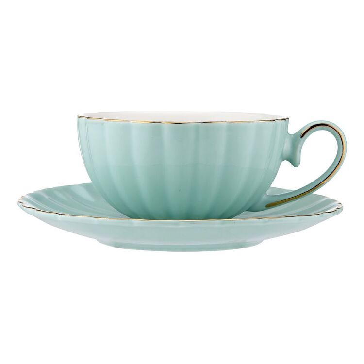 Ashdene LADELLE PARISIENNE AMOUR MINT CUP AND SAUCER
