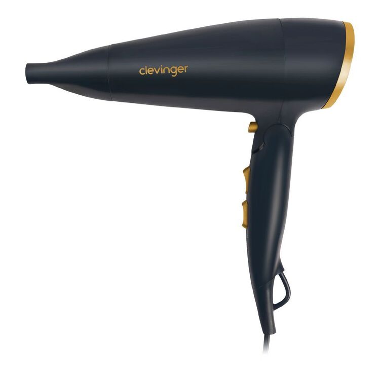 Clevinger Travel Pro 2200W Full Size Hair Dryer with Folding Handle CV0016