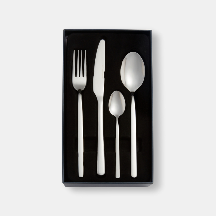 Smith & Nobel Arte 24-Piece Cutlery Set Shiny Silver