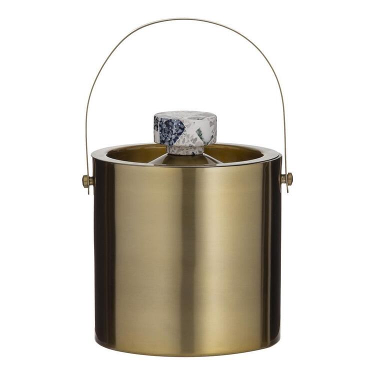 Amalfi Harlequin Ice Bucket Gold/Multi 1.75L