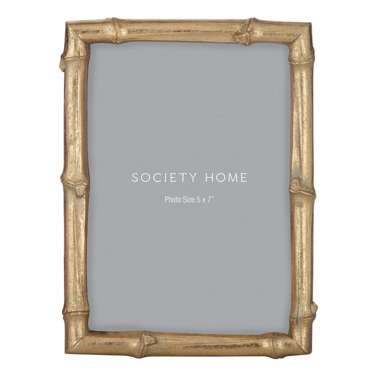Society Home Emmeline 5 x 7" Photo Frame 15 x 22.5 cm Gold