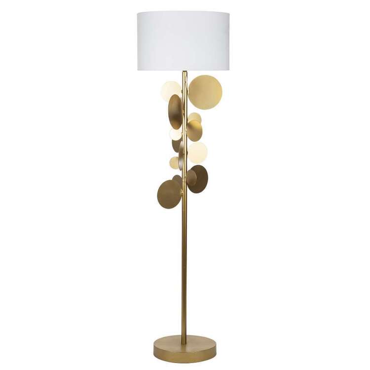 AMALFI Talisman Floor Lamp 39x39x159.7cm Gold
