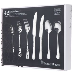 Stanley Rogers Manchester 42-Piece Cutlery Set