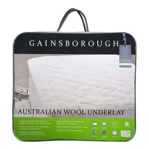 Gainsborough Australian Wool Underlay King Bed