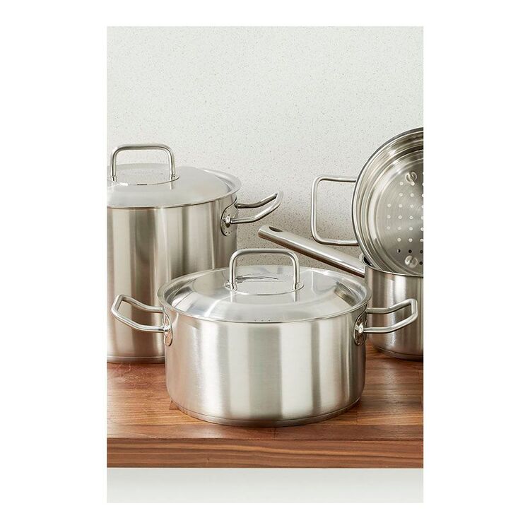 Scanpan Commercial 24 cm Stainless Steel Dutch Oven