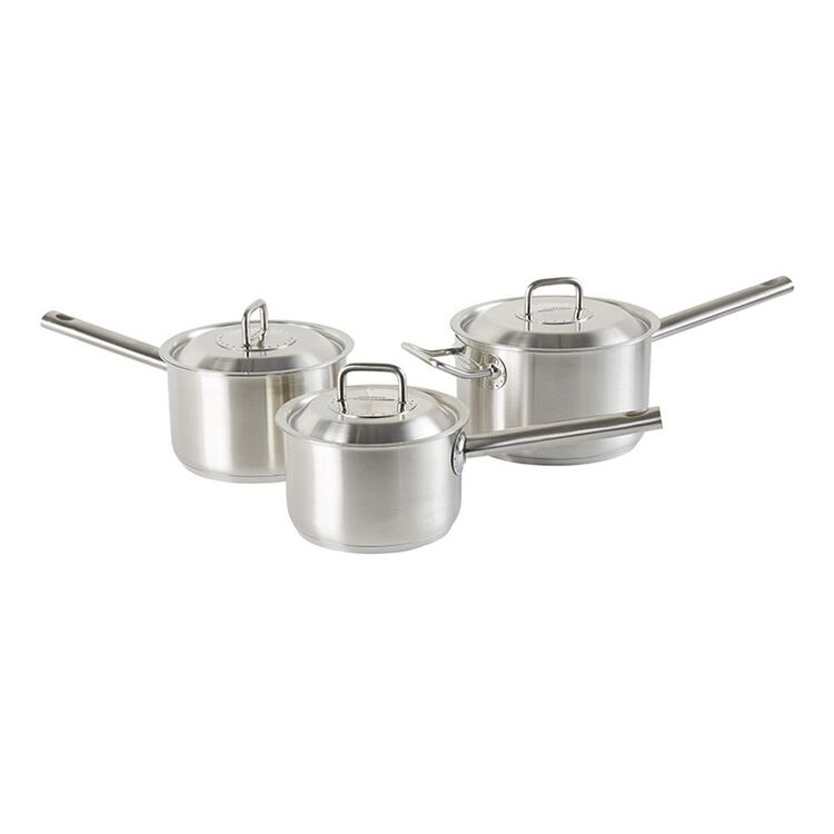 Scanpan Commercial 3-Piece Stainless Steel Cookset