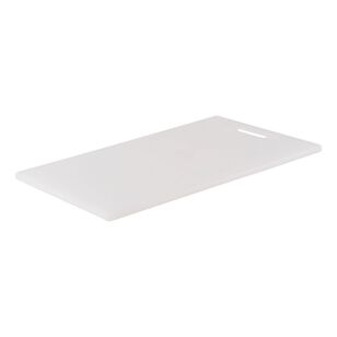Chef Inox Como 25 x 40 cm Cutting Board White