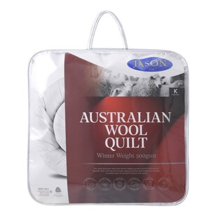Jason Washable 500 GSM Australian Washable Wool Quilt Queen