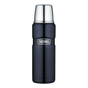 Thermos King 470 ml Stainless Steel Vacuum Insulated Flask Midnight Blue