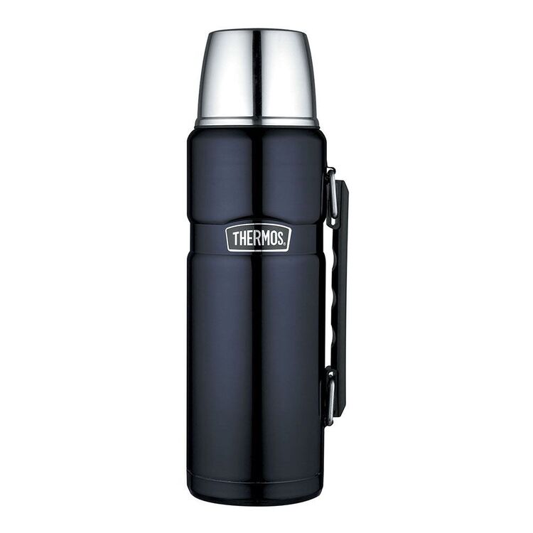 Thermos King 1.2L Stainless Steel Vacuum Insulated Flask Midnight Blue