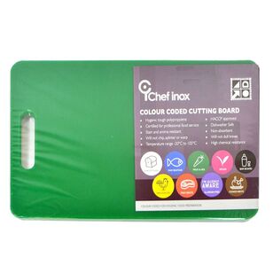 Chef Inox Como 23 x 38 cm Cutting Board Green