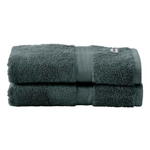 Sheridan Ryan Bath Towel 2 Pack Graphite 69 x 140 cm