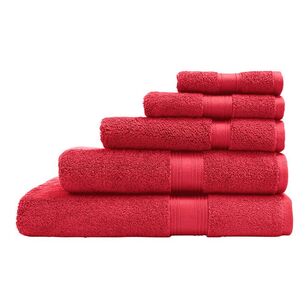 Sheridan Quick Dry Luxury Towel Collection Sangria