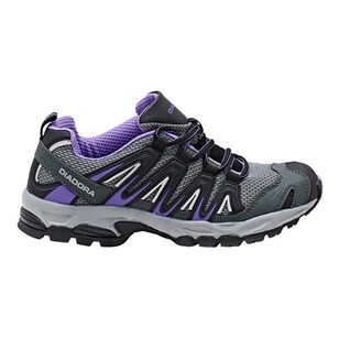 Diadora Women's Dia Trail Hiker Grey & Purple