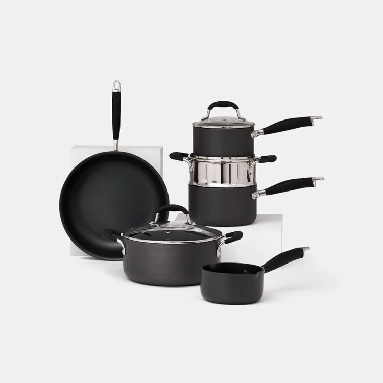 Smith + Nobel Professional 6Piece Hard Anodised Cookware Set